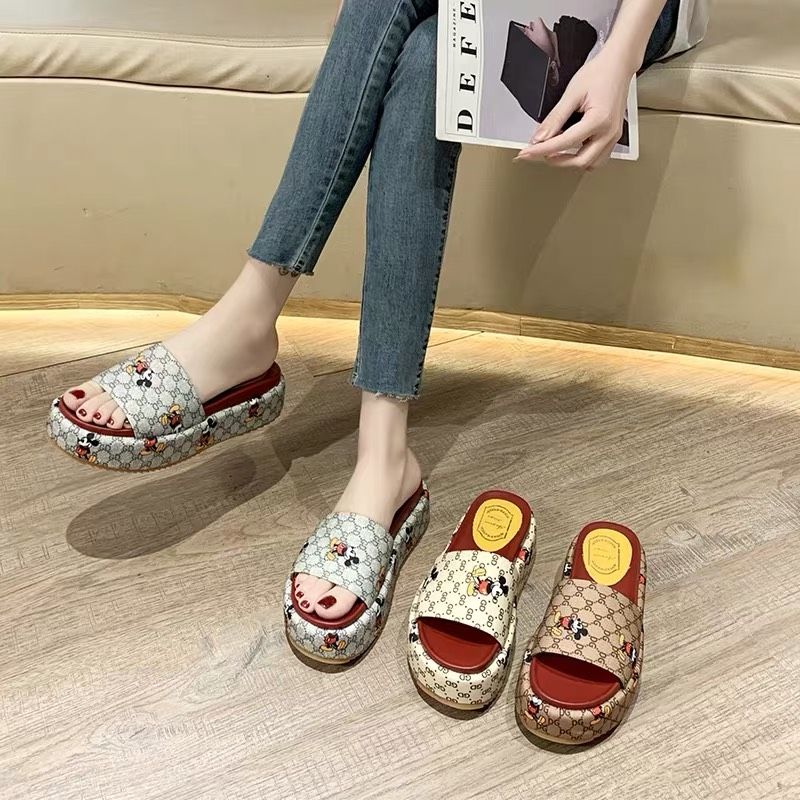 dép bánh mỳ mickey hàng quãng châu