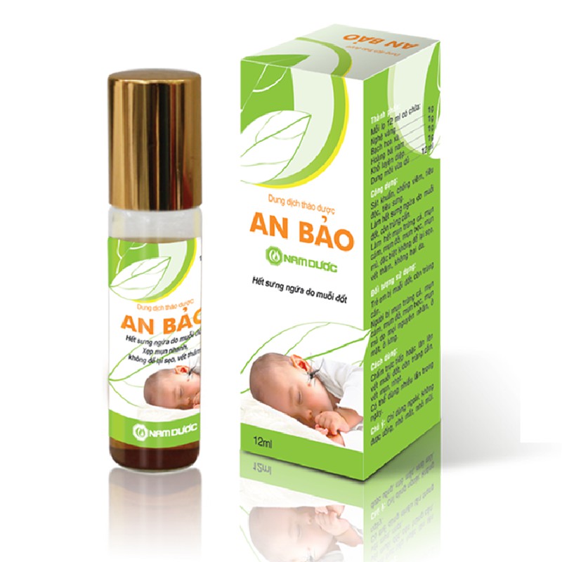[HCM]Tinh dầu lăn An Bảo phòng muỗi đốt cho bé