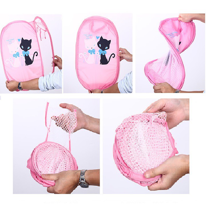 Giỏ Lưới Đựng Đồ Đa Năng Gấp Gọn