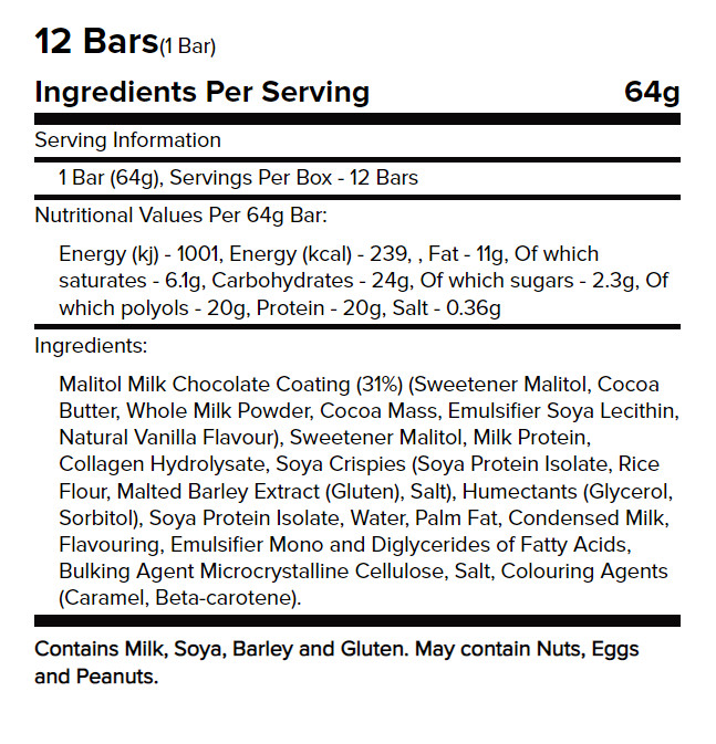Warrior Crunch High Protein Bar, Low Sugar Bar (1 thanh)