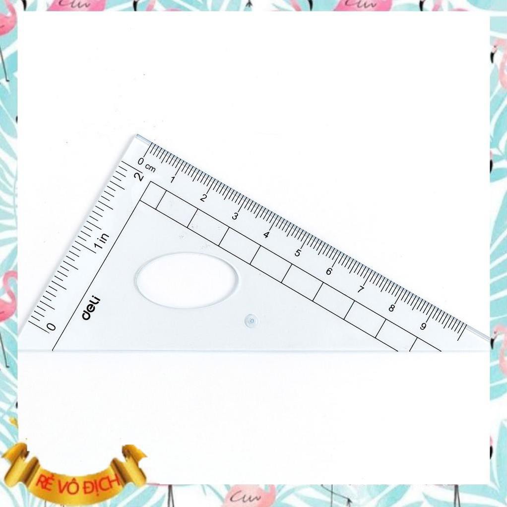 [Hàng chính hãng] Bộ dụng cụ học sinh Deli 4 dụng cụ/hộp - E9597