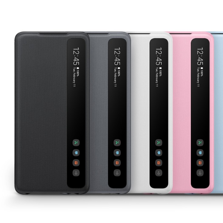 [CHÍNH HÃNG] Bao Da Clear View Samsung Galaxy S20 Plus, S20 plus 5G
