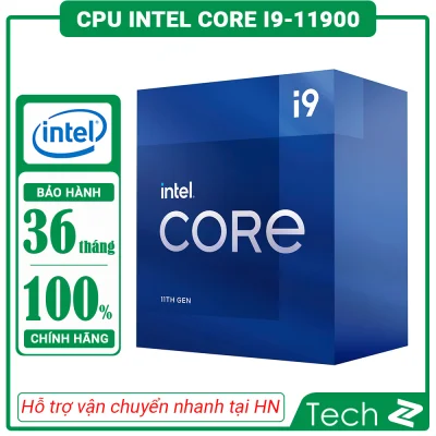 CPU Intel Core i9 11900 (2.5GHz turbo up to 5.2Ghz, 8 nhân 16 luồng, 16MB Cache, 65W) Socket Intel LGA 1200
