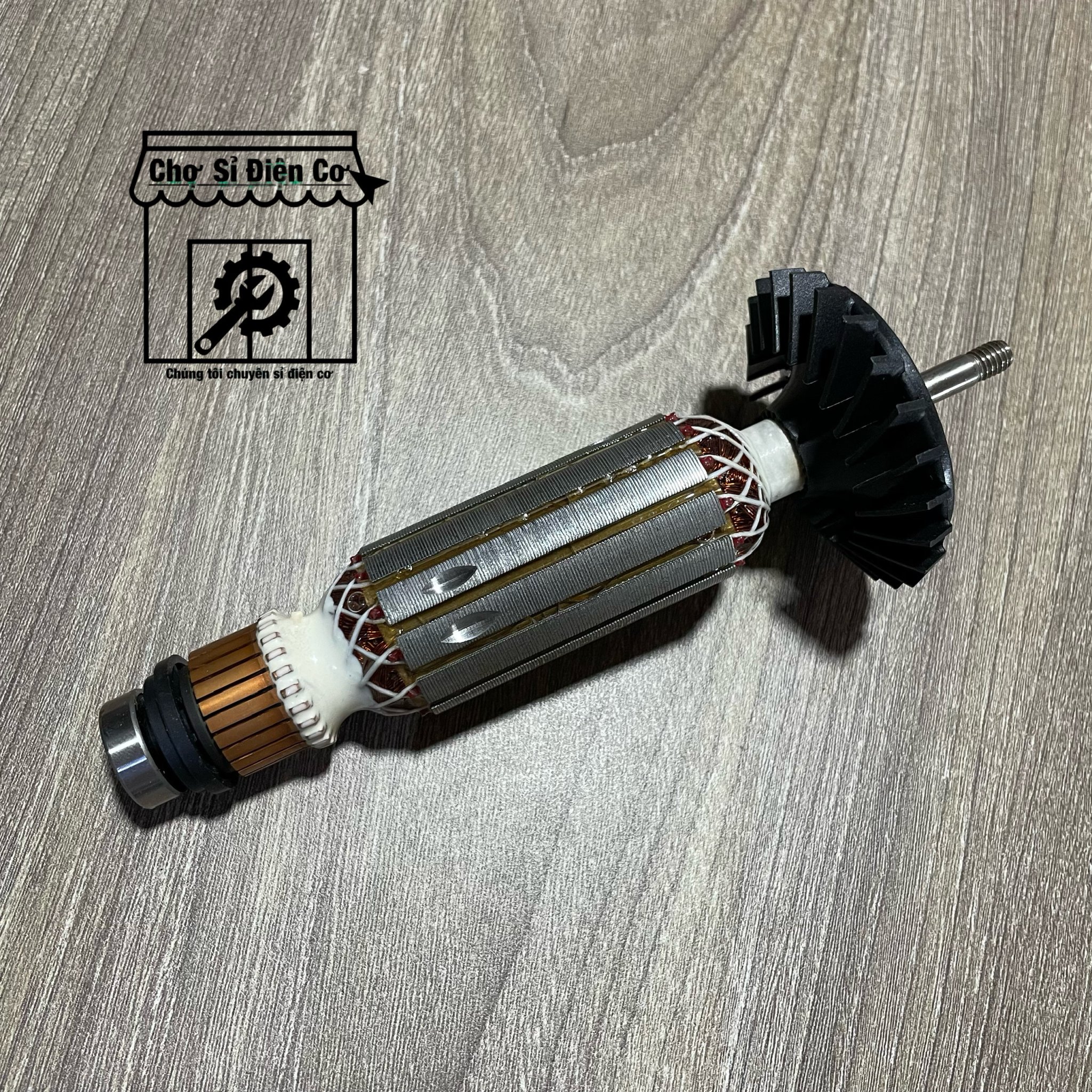 Rotor dongran máy mài bosch gws900-100 900-100 có bi sau loại tốt