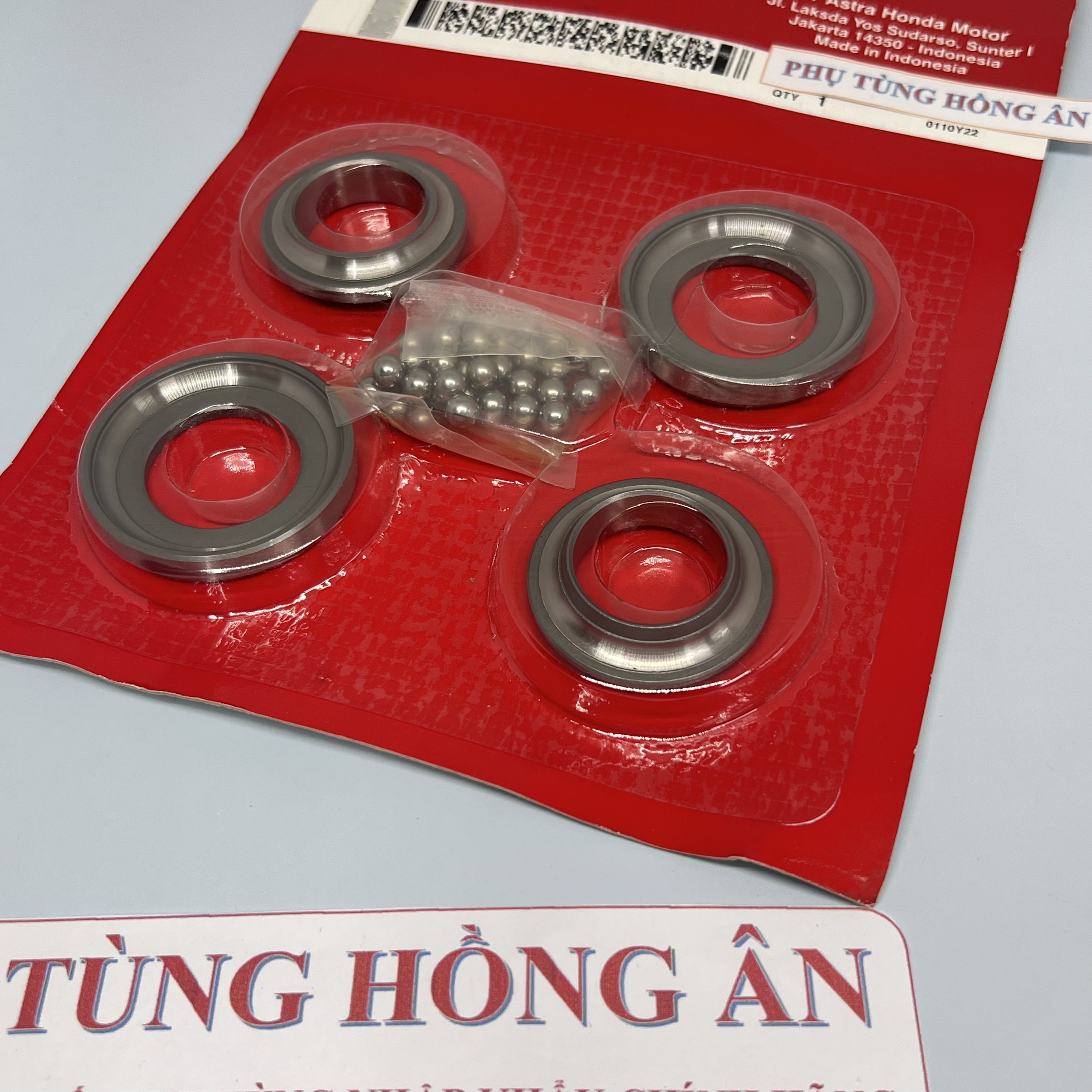 Bộ chén cổ sonic 150r, cbr 125r, cb 150r, msx 125 nhập khẩu chính hãng honda indonesia - pt hồng ân