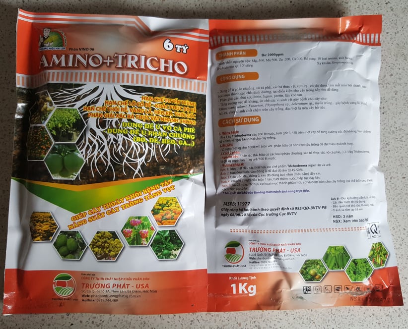 Nấm Trichoderma - AMINO TRICHO- 1kg