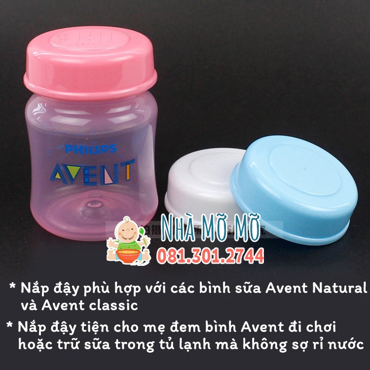 Nắp chặn bình sữa avent cổ rộng