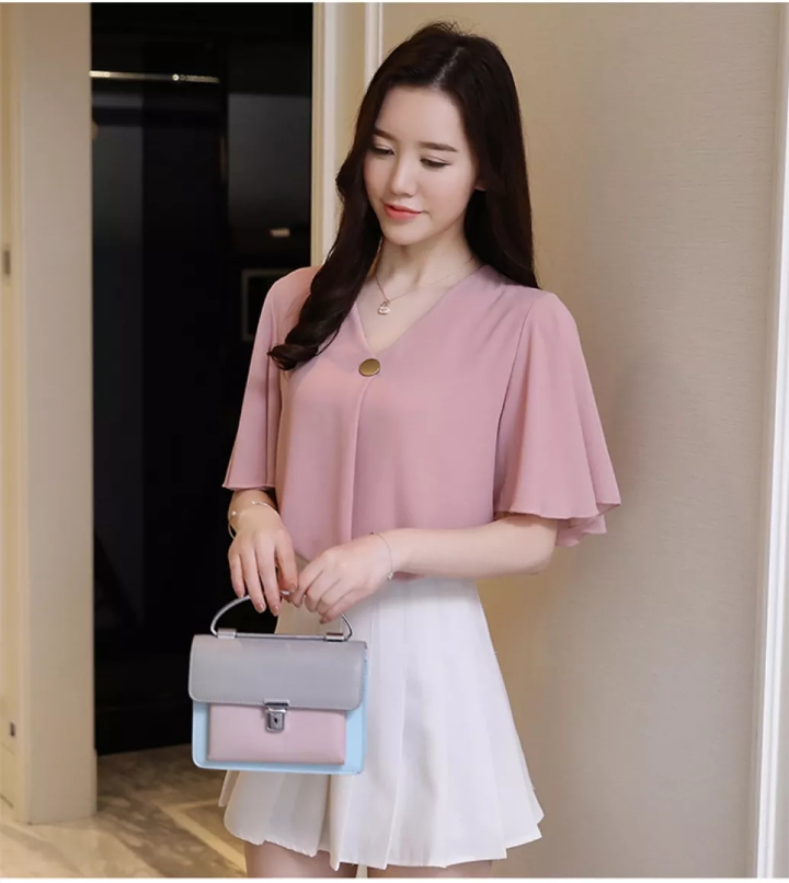 ÁO KIỂU TAY LOE CỰC DUYÊN -MÃ M02