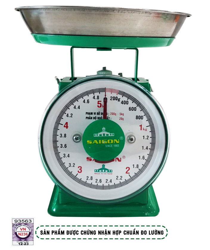 Cân 5 kg bảo hành 12 tháng