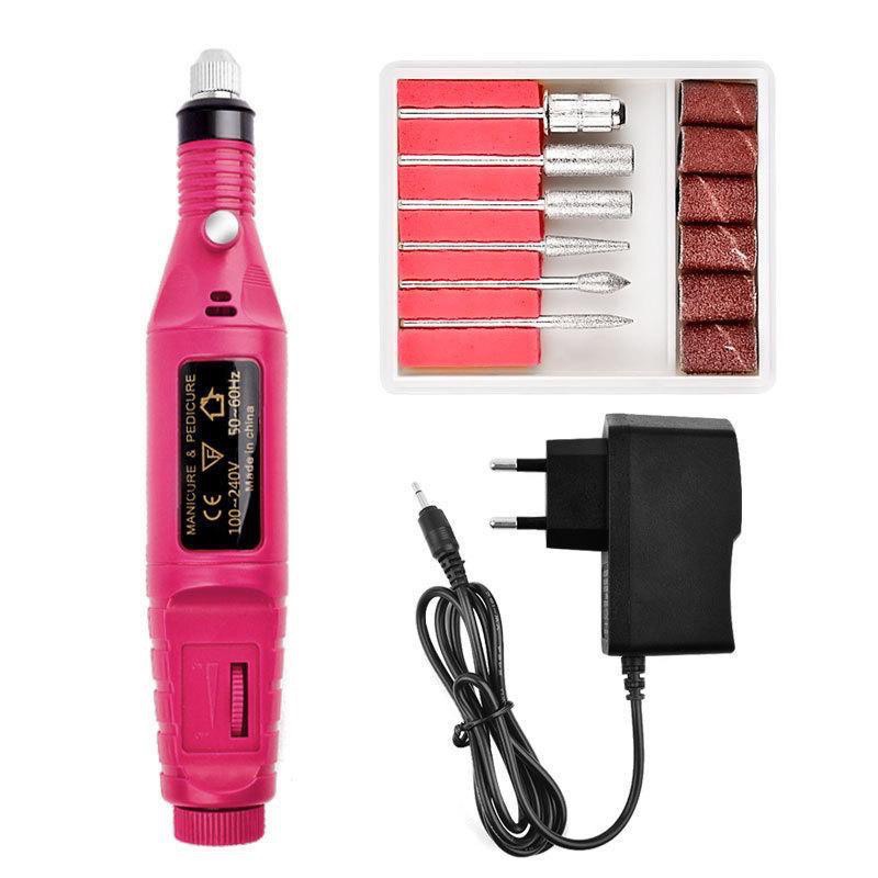 [HCM]Máy làm nail Mini (Loại 1) mài bột mài móng phao móng sần mịn, máy mài mini