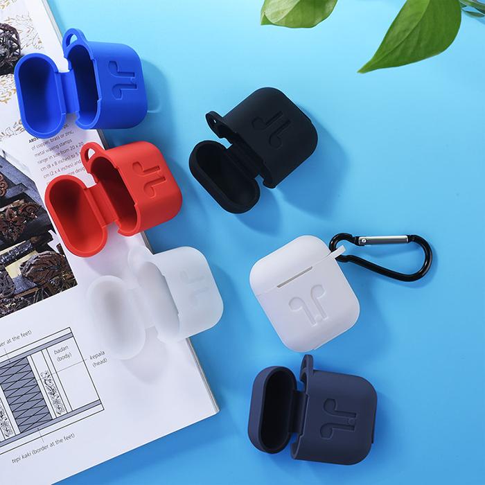 Túi đựng tai nghe bluetooth không dây, Hộp đựng tai nghe airpods nhét tai nhiều màu bảo vệ tai nghe