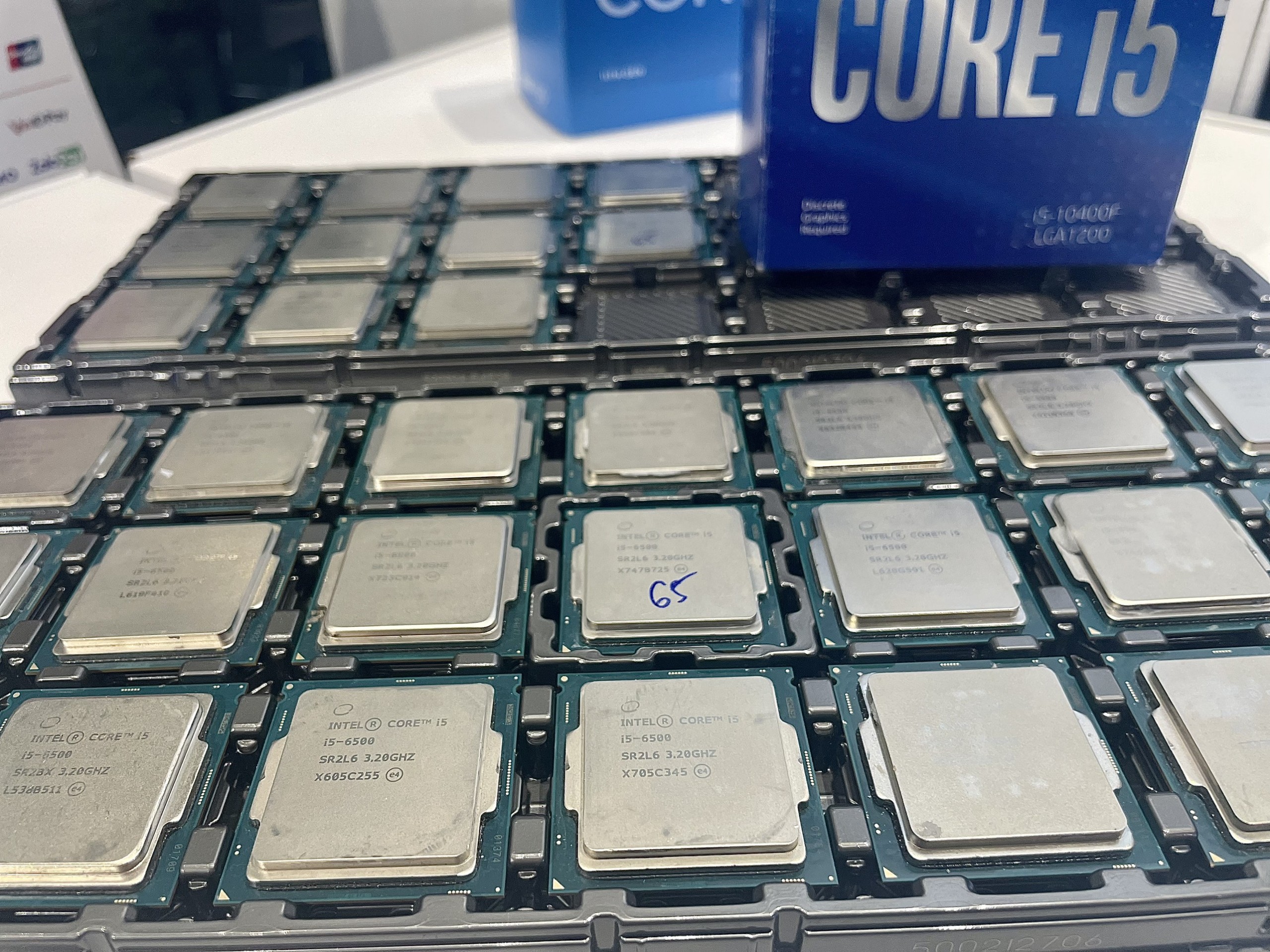 Bộ vi xử lý Intel CPU Core i5-6500 3.20GHz ,65w 4 lõi 4 luồng, 6MB Cache Socket Intel LGA 1151. Hàng tháo máy