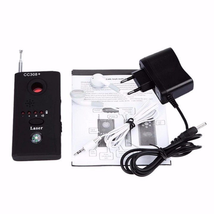 Thiết bị phát hiện camera và máy ghi âm CC308+