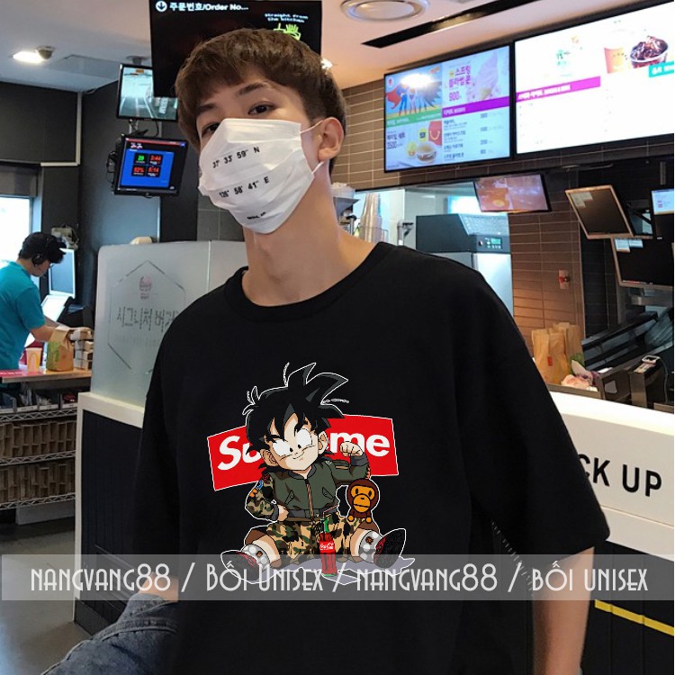 Áo Thun Unisex Tay Lỡ SongoKu SUP