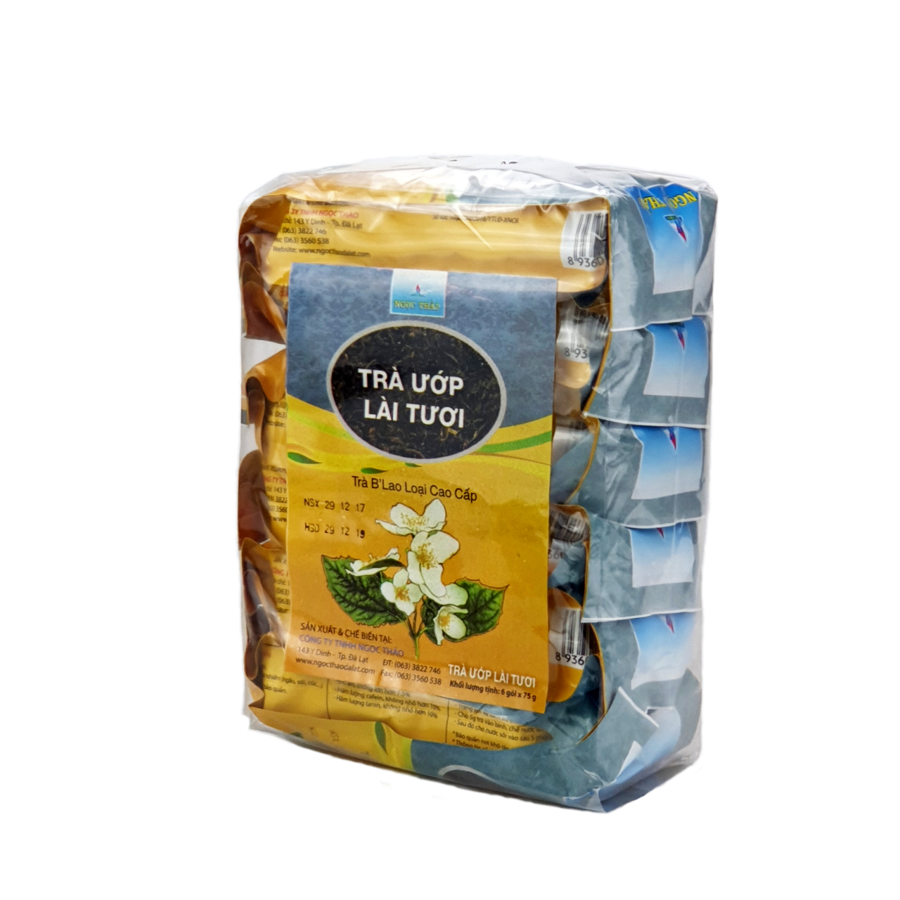 Trà pha trà đá - hiệu ngọc thảo - hương lài