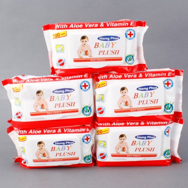 Khăn ướt baby gói 100 tờ