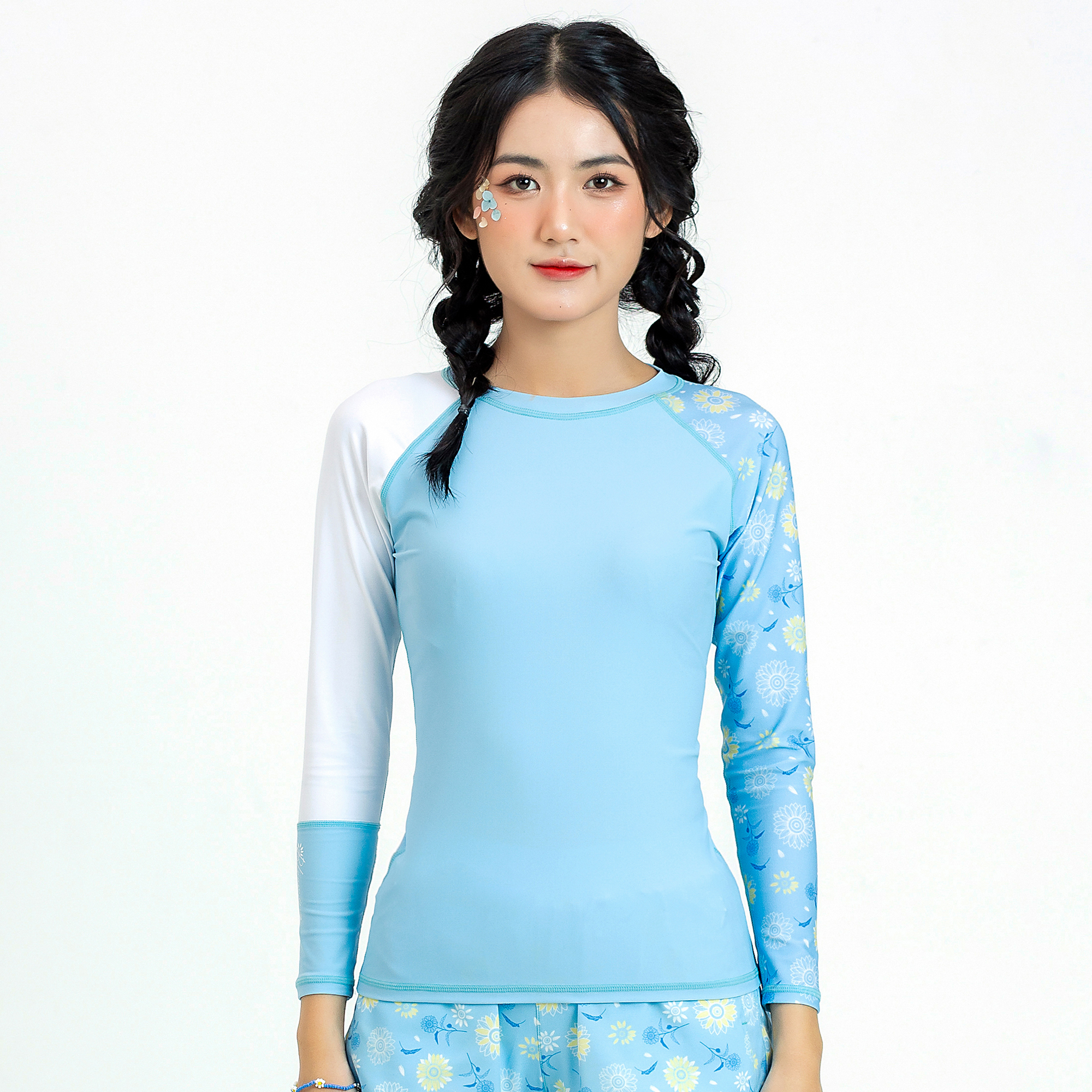 Áo bơi nữ tay dài Iceberg Daisy Sobie