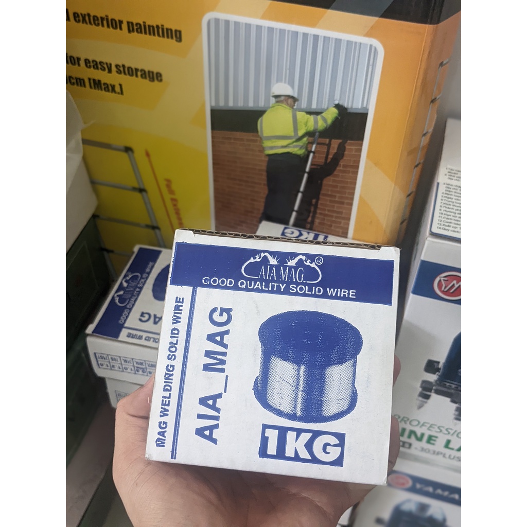 Cuộn dây hàn inox 1kg, dây có thuốc và dây không thuốc