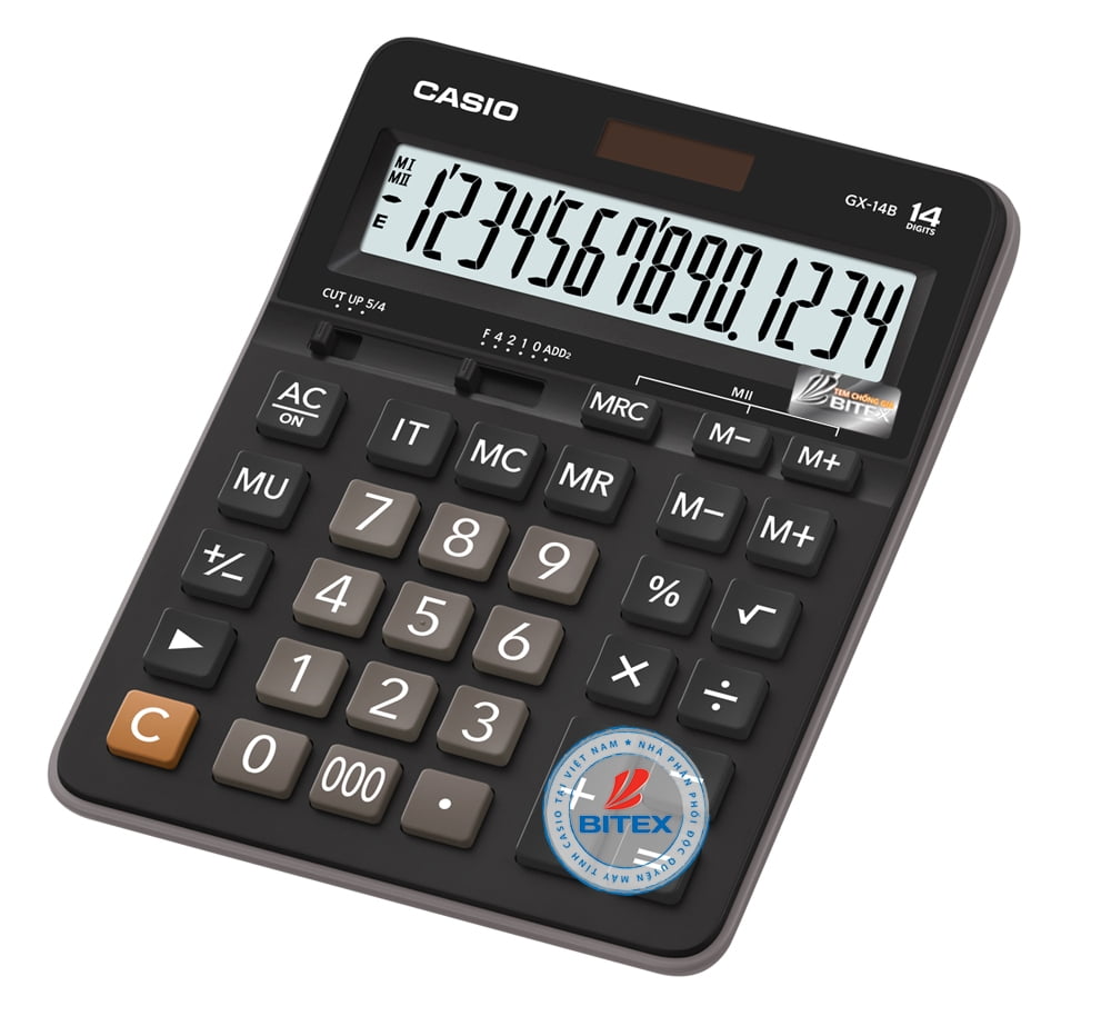 Máy tính casio gx-14b-w-dc