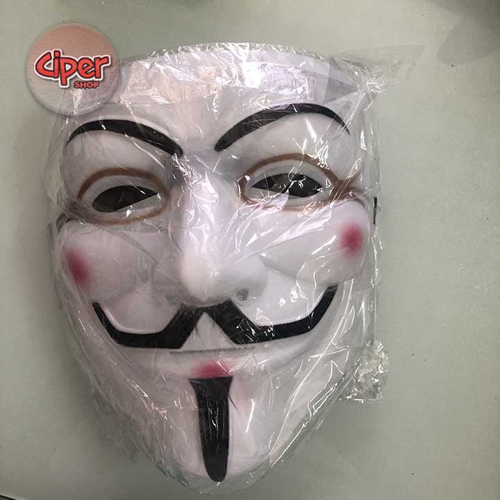 Mặt nạ hacker Anonymous có kẻ mắt