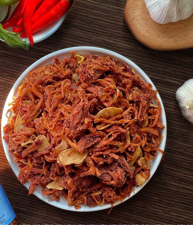 500GR KHÔ HEO CHÁY TỎI