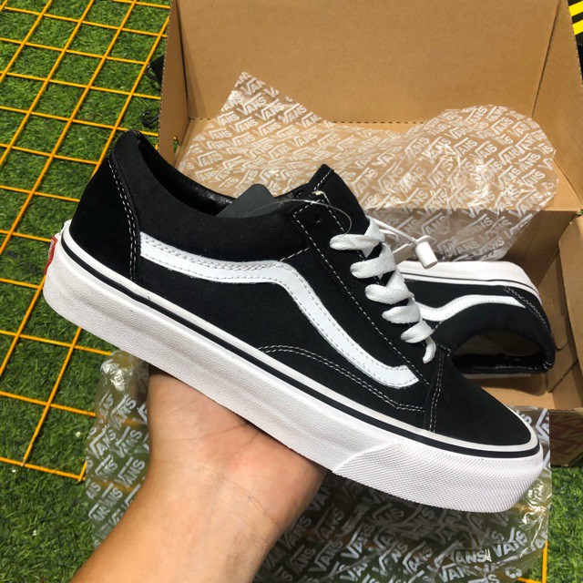 GIÀY VANS OLD VAULT SKOOL ĐEN (Full box + bill)