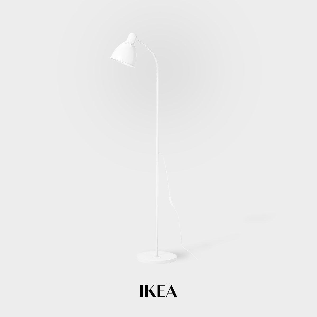 [HCM] [Trắng/Bạc] ĐÈN IKEA CHÍNH HÃNG – LERSTA