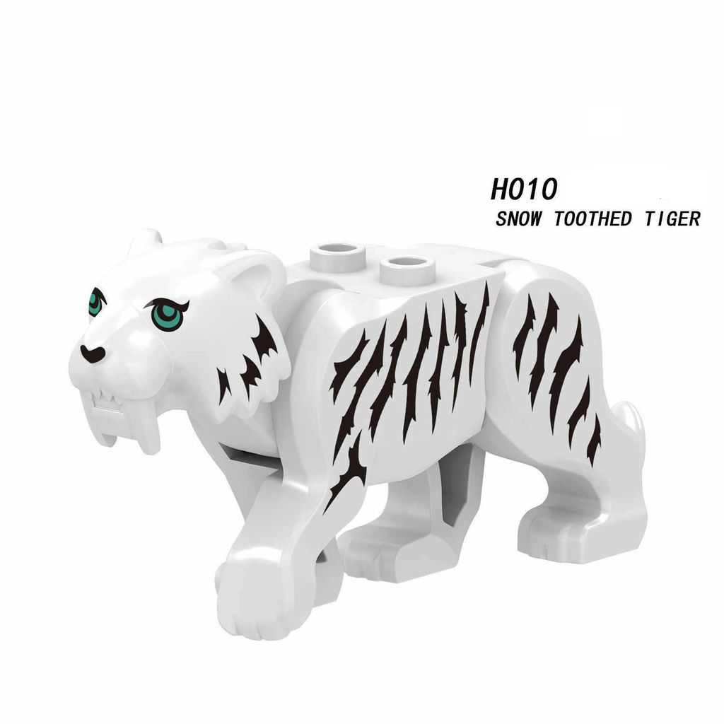 Mini động vật hổ trắng hổ bạch dương h010 mẫu mới ra siêu đẹp