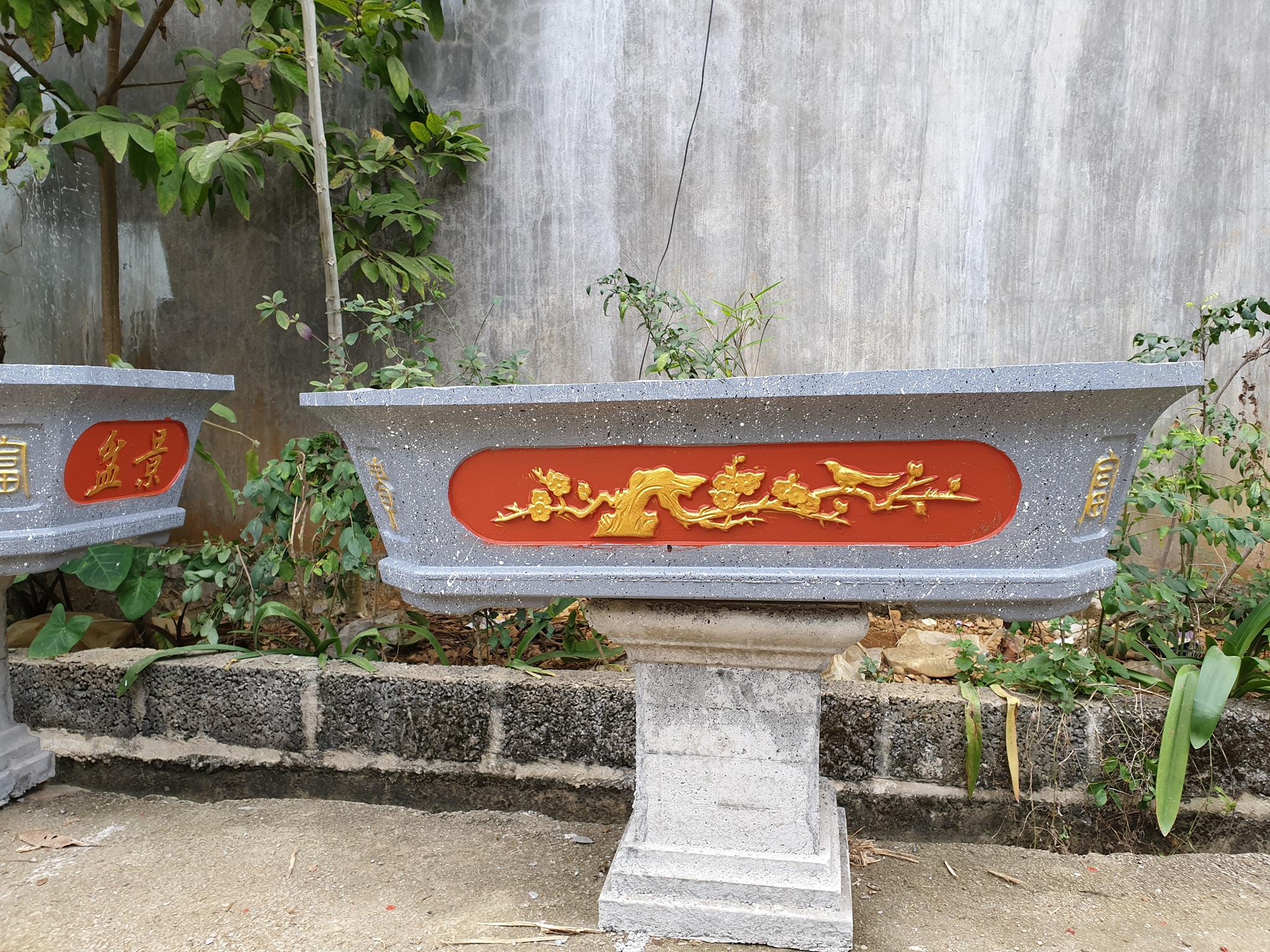 khuôn đúc chậu cảnh chữ nhật 1m (khuôn chậu ABS có lòng trong)