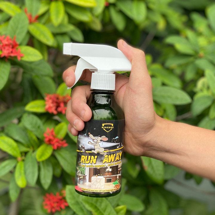 Dung dịch xịt đuổi chuột châu âu x1 - care 500ml - dùng xe ôtô, trong nhà - chiết xuất tự nhiên an toàn cho người dùng
