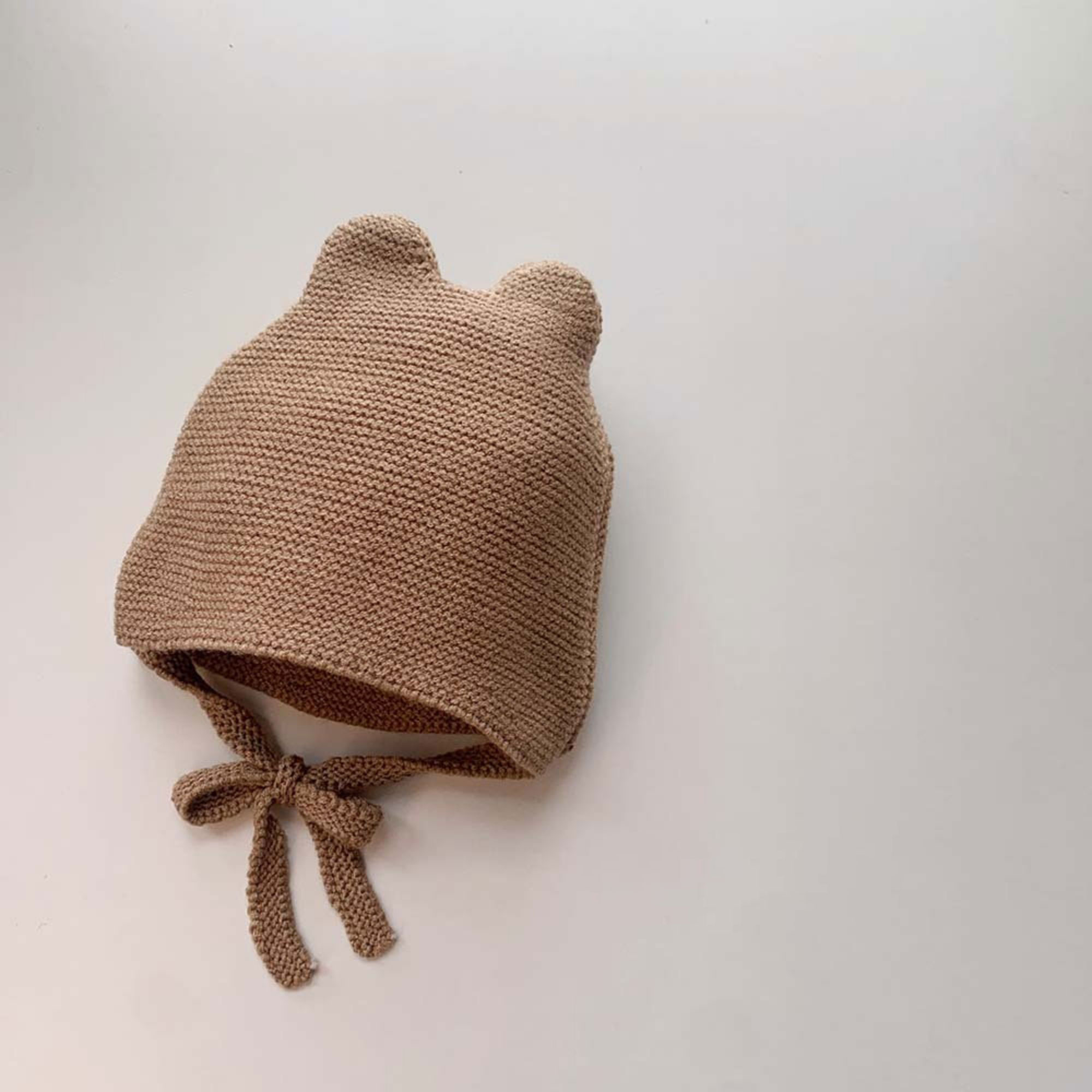 Mũ nón len cột dây màu trơn phong cách hàn quốc đáng yêu cho bé SHIN SHOP ML60