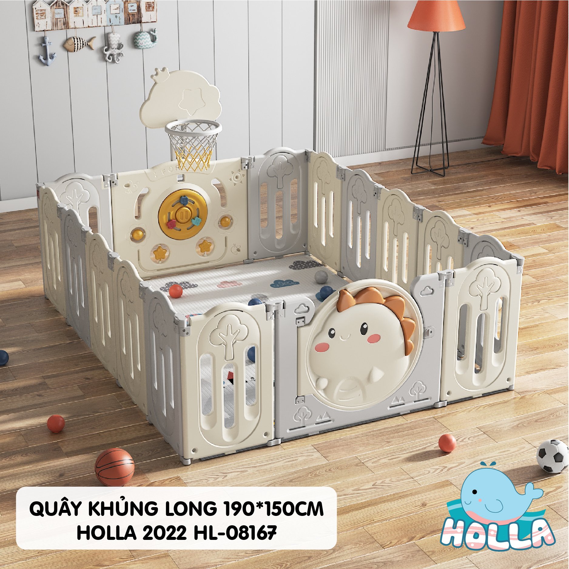 Quây Khủng Long Holla 2022 mẫu mới - Thằng Bờm store