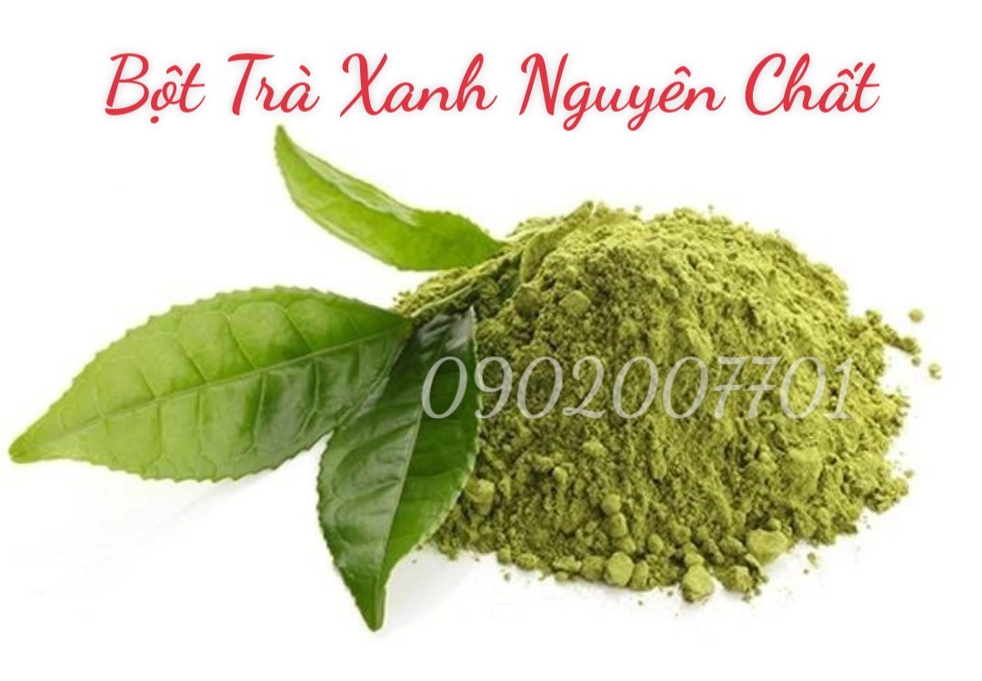 Bột trà xanh sấy lạnh nguyên chất 100g/200g/500g