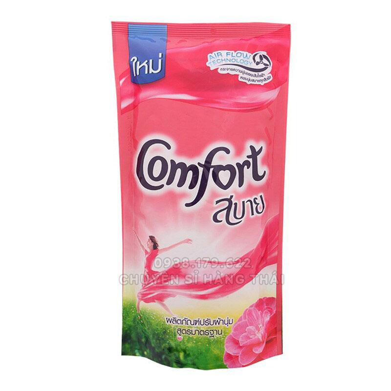 【SIÊU RẺ】Combo 3 Túi Nước Xả Vải Comfort Thái Lan Đỏ 500ml