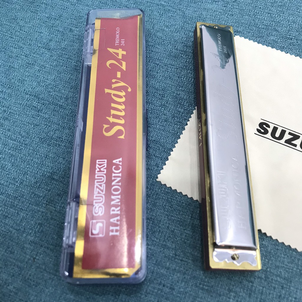 Kèn harmonica tremolo Suzuki Study-24 Hamonica SUZUKI