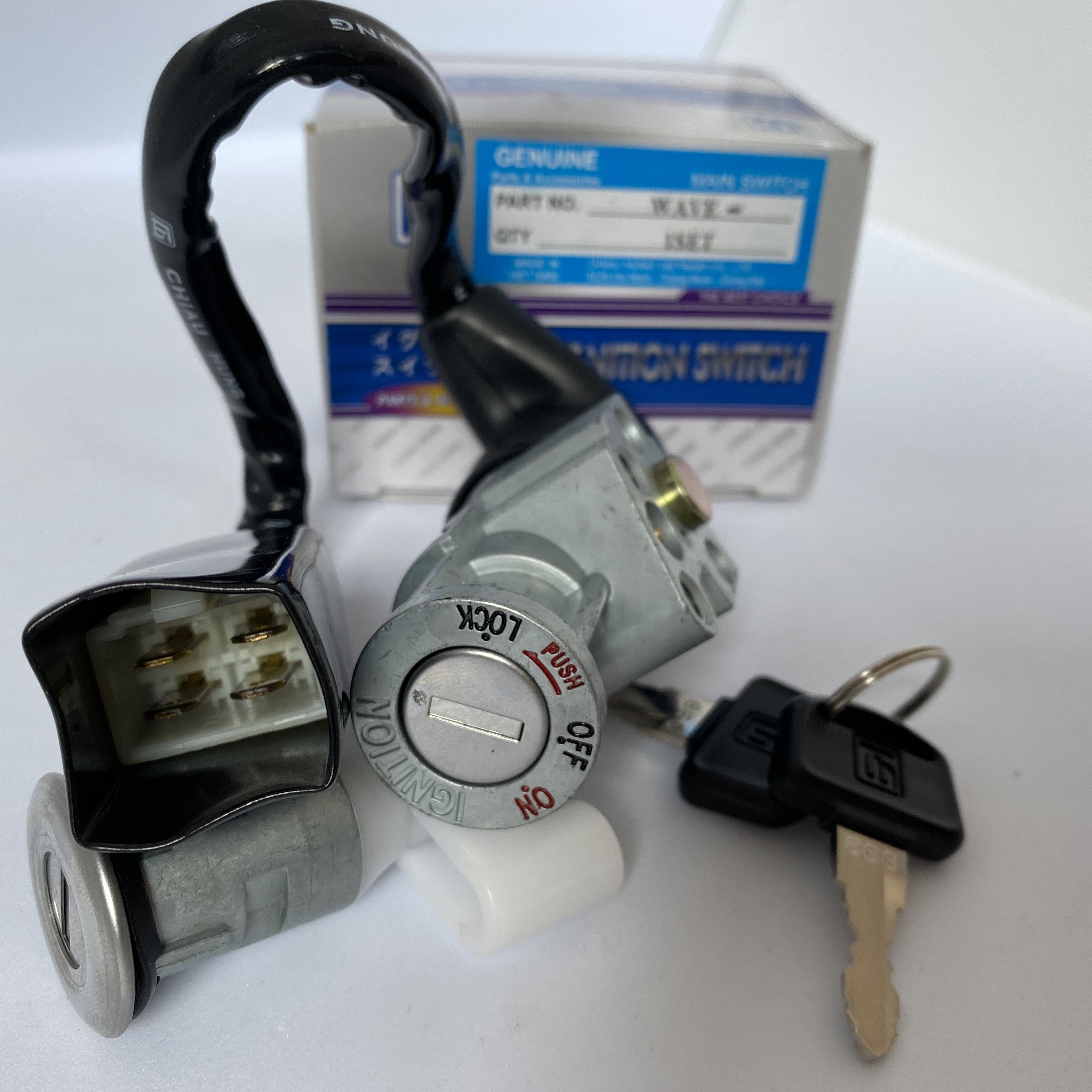 Ổ Khóa 2 Cạnh Honda Wave Nhỏ