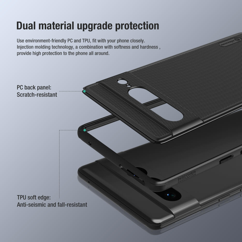 Ốp lưng Pixel 7 Pro - Pixel 7 cao cấp Nillkin Frosted Shield Pro
