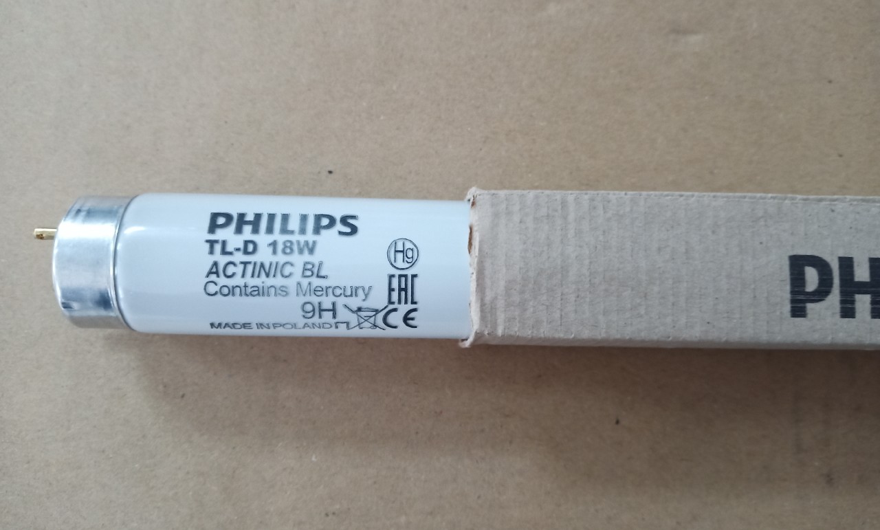 (SALE) Bóng 18W cho đèn diệt côn trùng Philips TL-D 18W ACTINIC BL dài 60cm