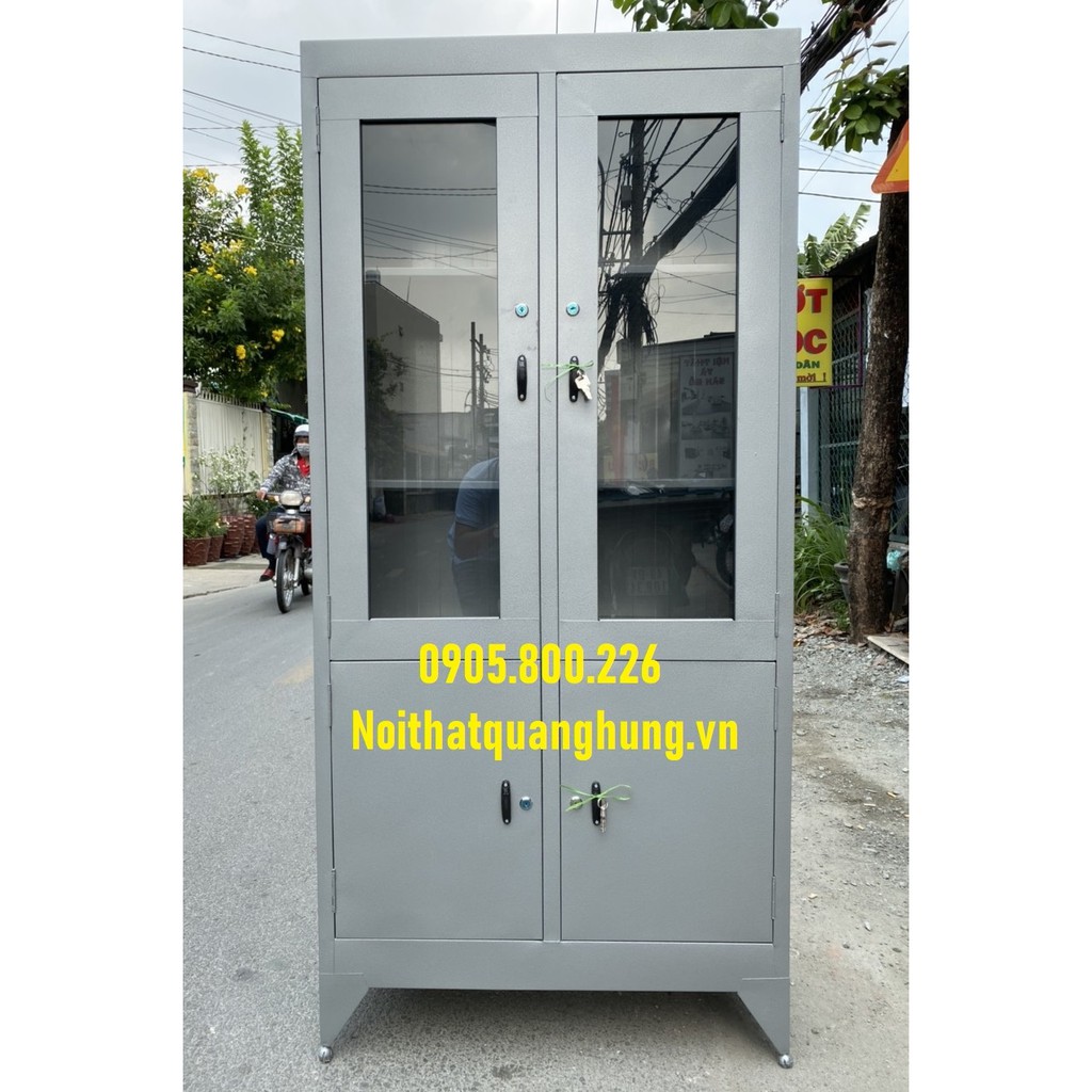 Tủ hồ sơ kiếng sơn dầu hcm