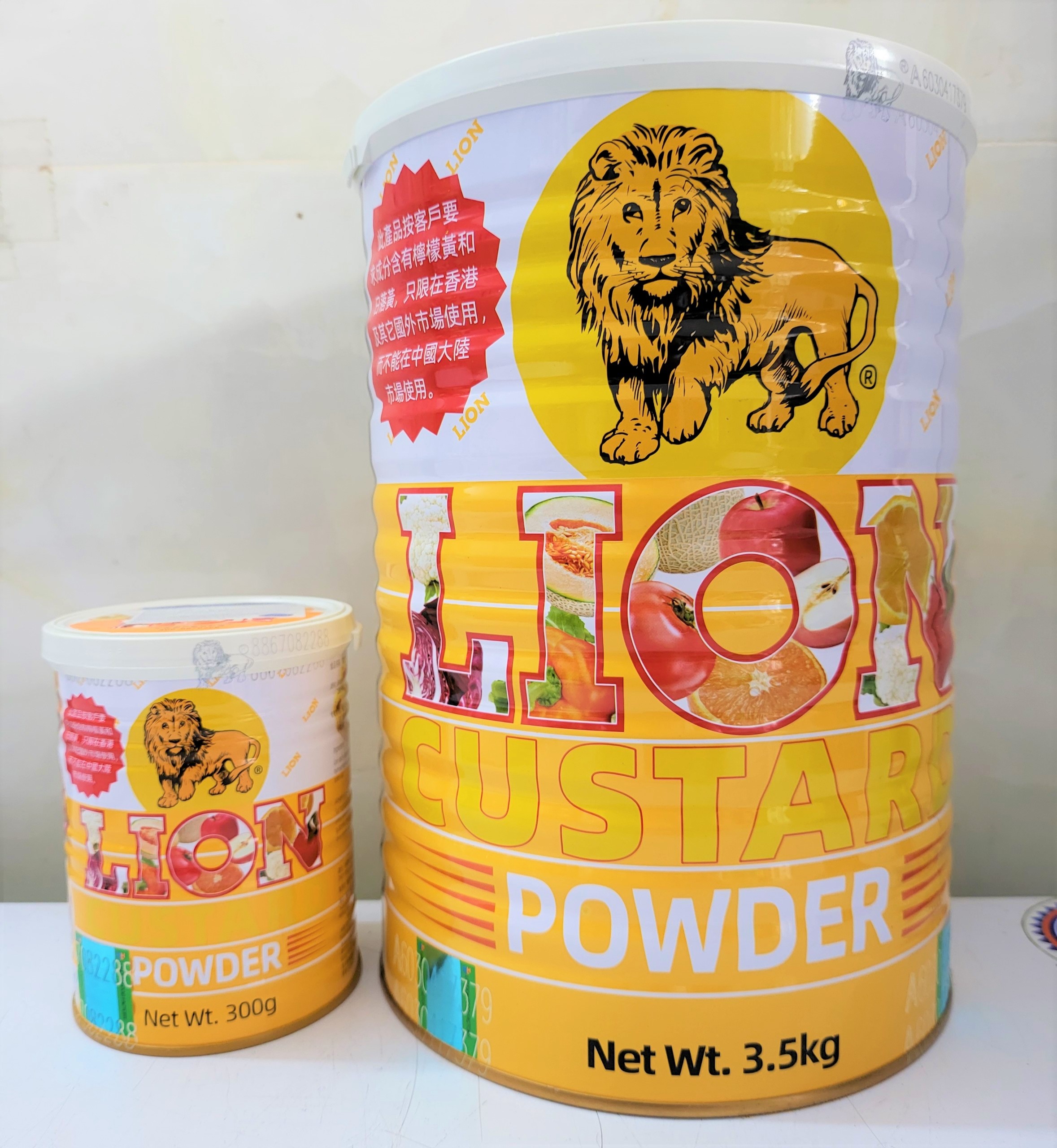 [HỘP LỚN 3.5kg] BỘT TRỨNG SỮA (Bột bắp hiệu Sư Tử) [China] LION Custard Powder (euf)