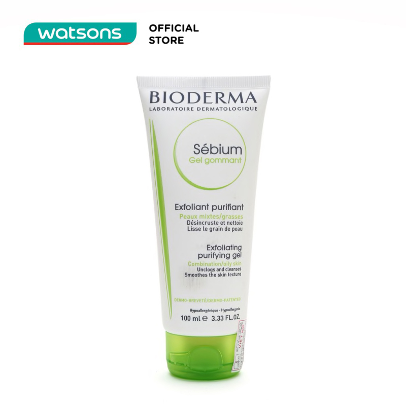 Gel Làm Sạch Và Loại Bỏ Tế Bào Chết Bioderma Sébium Gommant 100ml giá rẻ