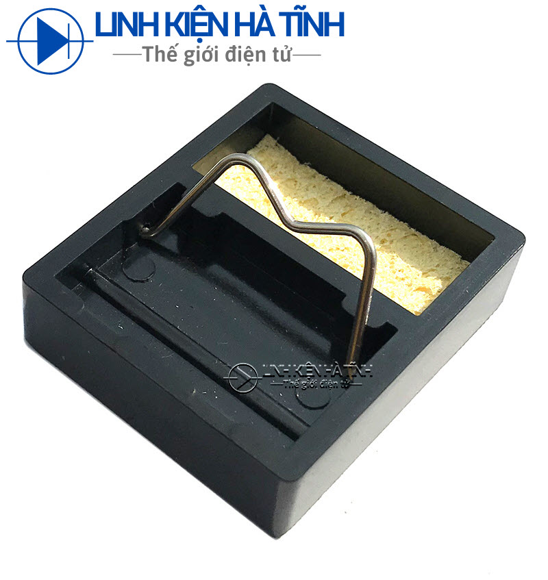 5 cái Đế gác mỏ hàn mini kèm miếng bọt biển