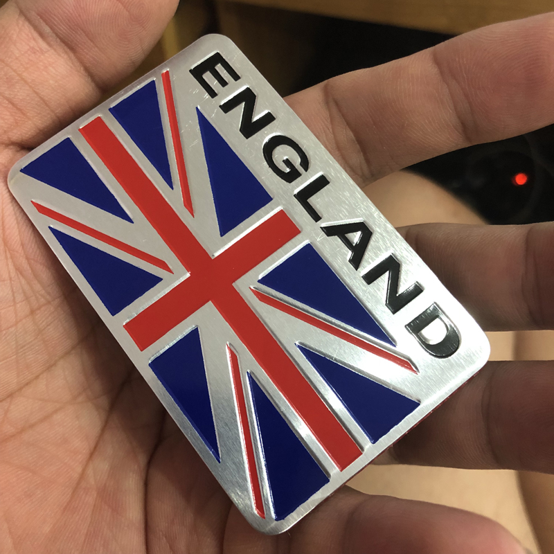 Tem trang trí Cờ Anh dán trang trí Ô tô, Xe máy