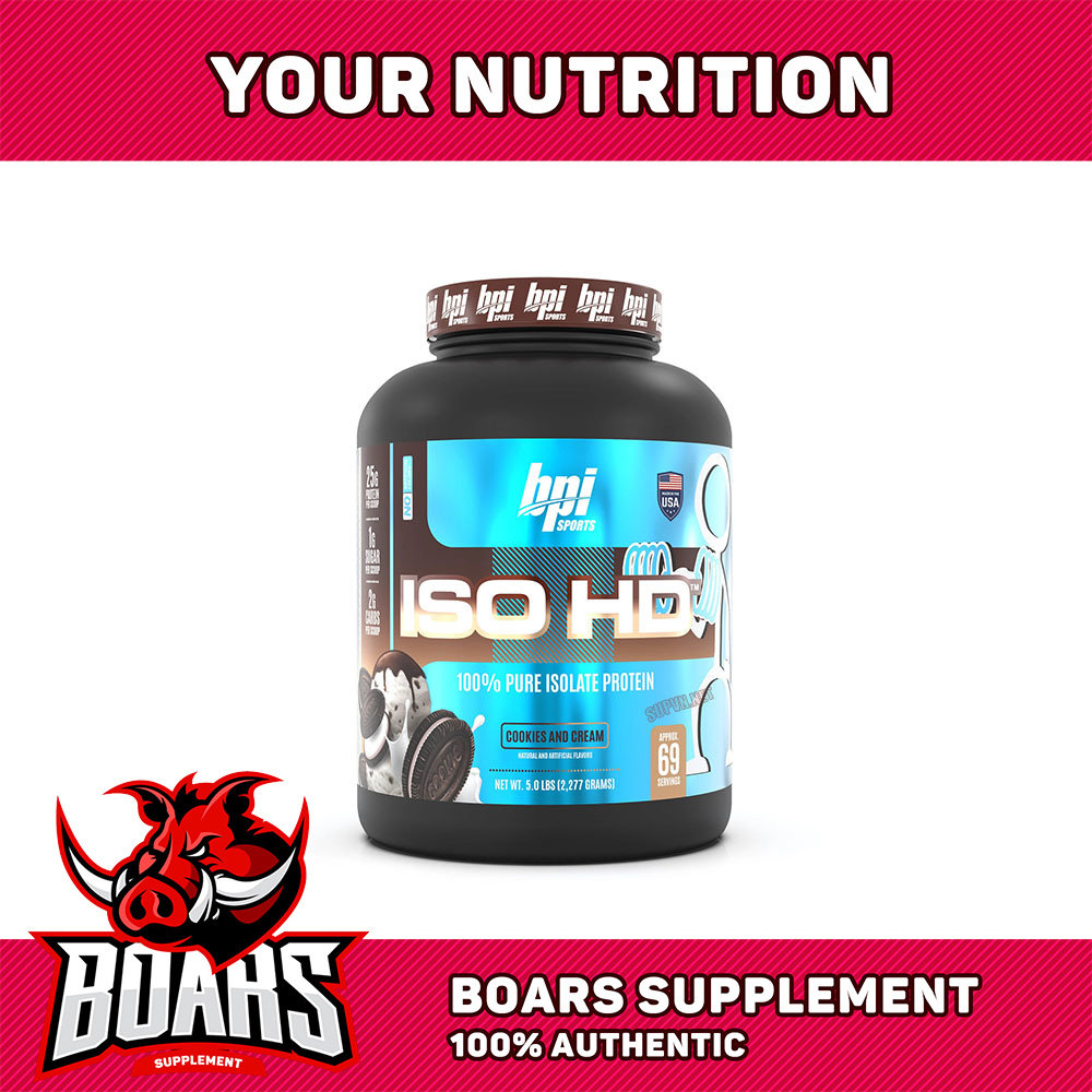 Bpi sport iso hd 100% pure isolate protein whey- sữa protein whey tinh khiết hỗ trợ tăng cơ, phát triển cơ hiệu quả