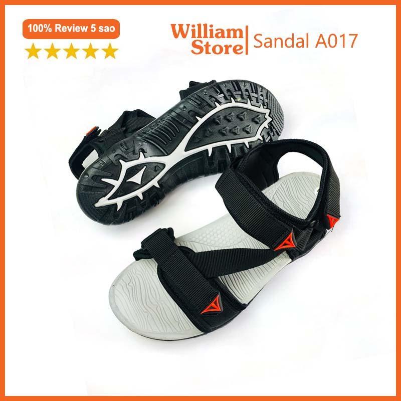 (Đủ size 34 - 43) Giày SANDAL quai hậu nam William kiểu dáng thời trang - A017
