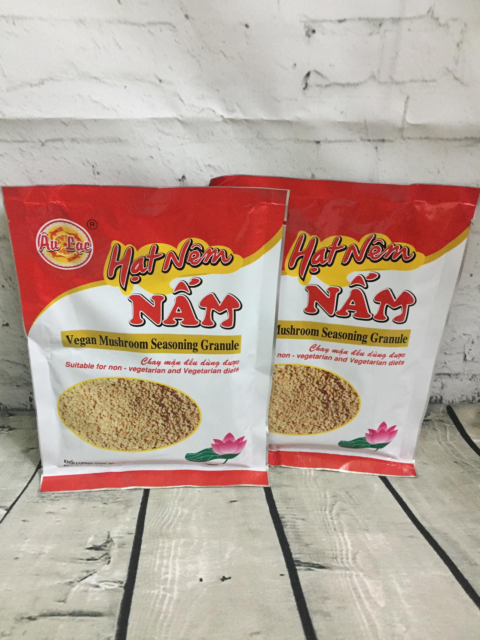 [HCM]HẠT NÊM NẤM CHAY ÂU LẠC - Gói 90G