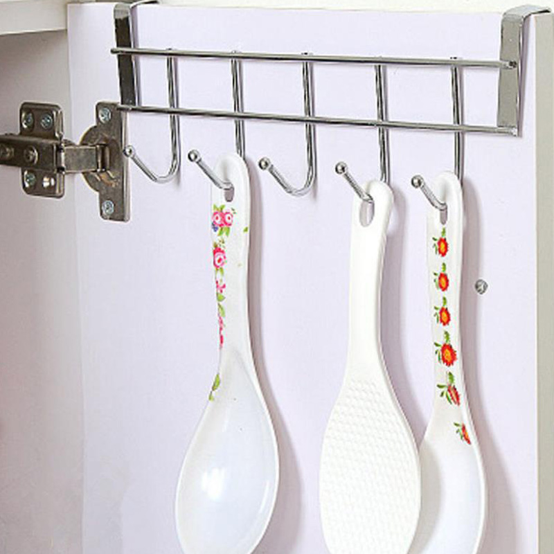 Thanh treo inox 5 móc gắn