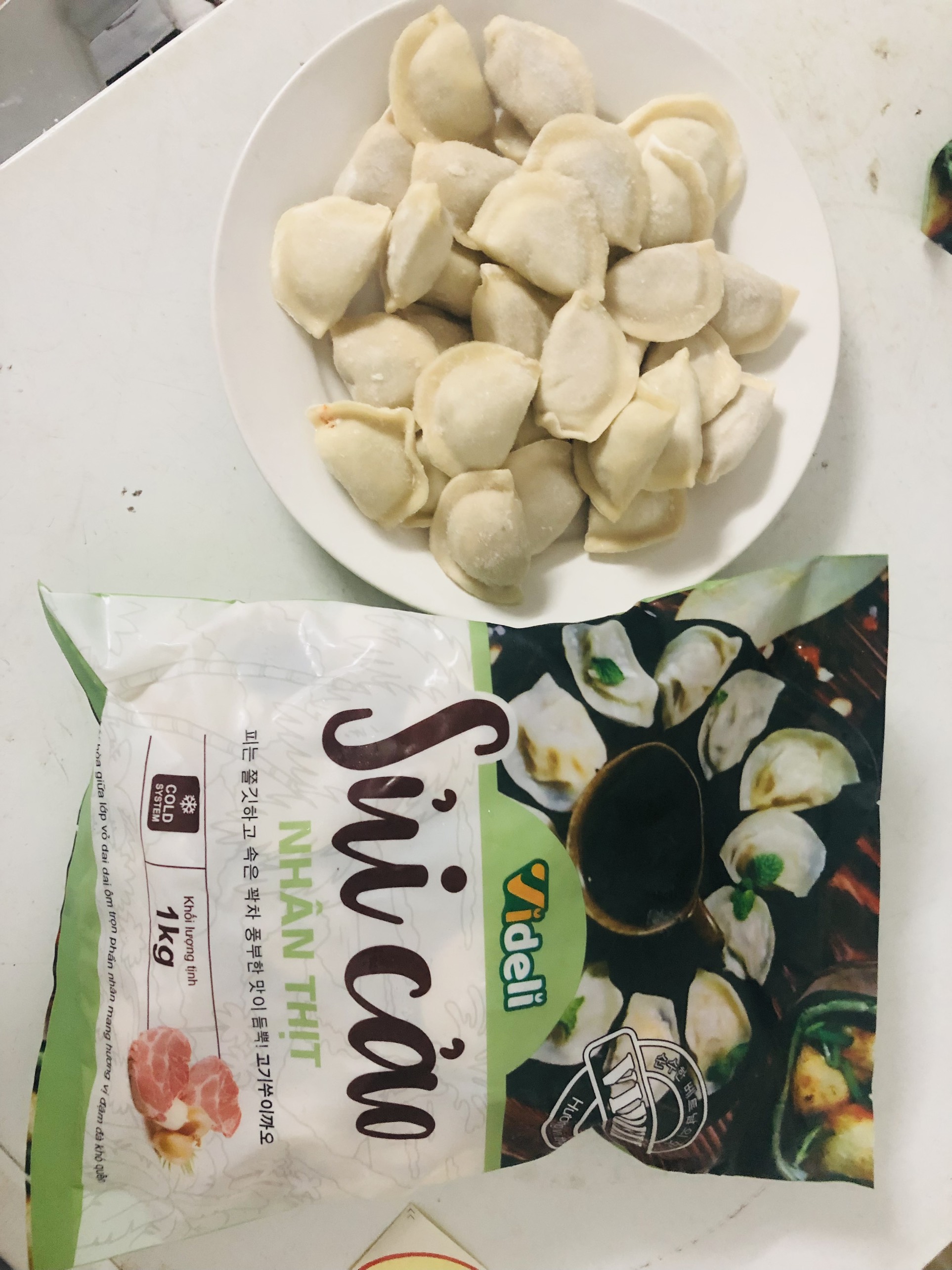 1Kg sủi cảo nhân thịt thơm ngon