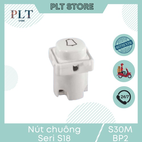 Nút nhấn chuông 3A SINO S30MBP2 dòng S18