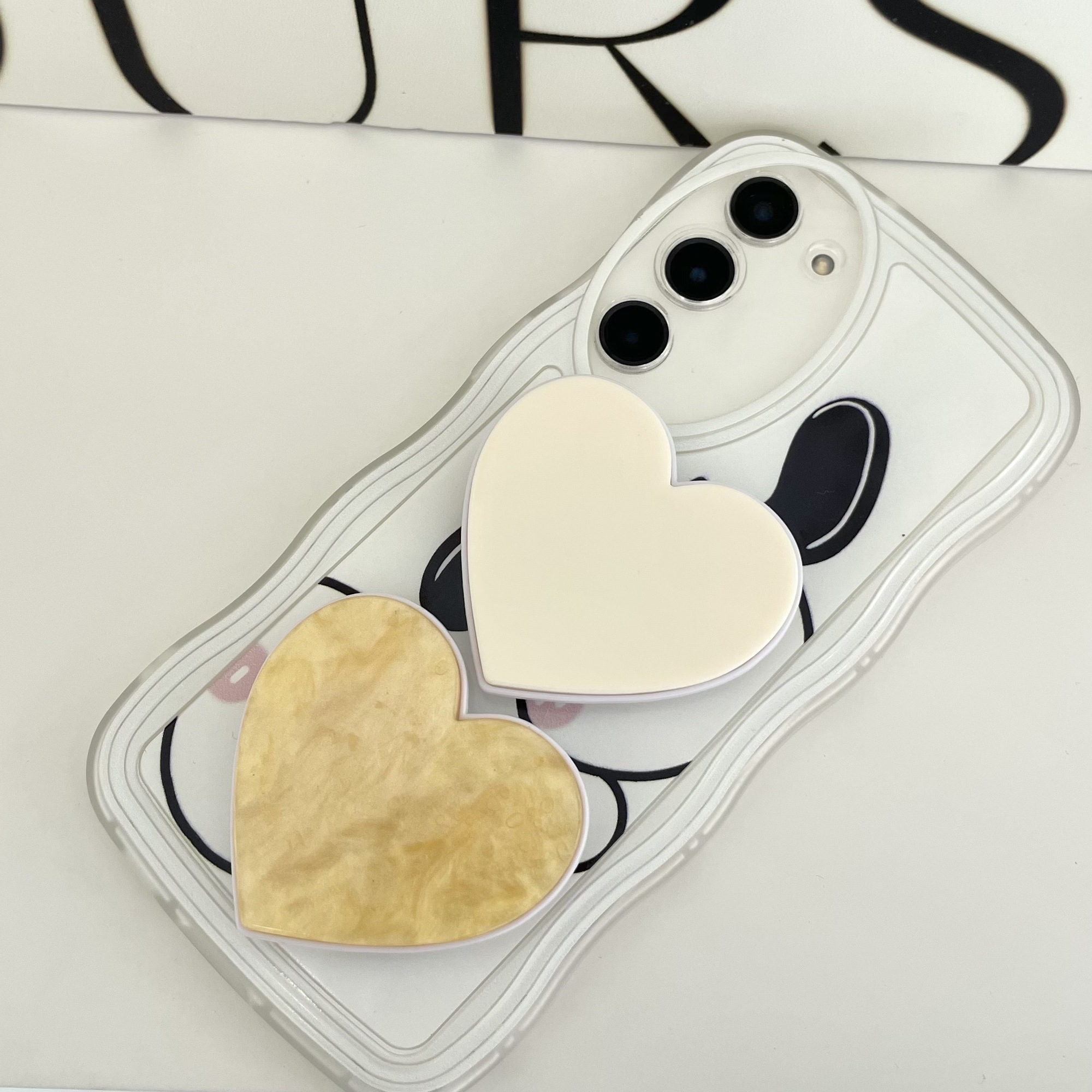 Giá đỡ điện thoại trái tim Modleaf Heart griptok Hàn Quốc